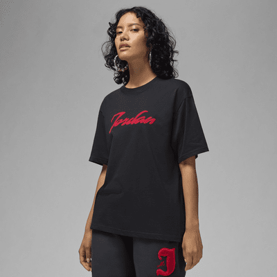 希少 Jordan グラフィックTシャツ Lサイズ 黒 ブラック Jordan Women's Graphic T-Shirt. Nike ID